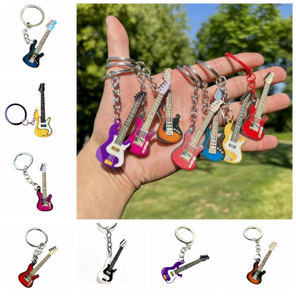 Musical Instrument All - Key Chain Hip Hop Guitar Key
