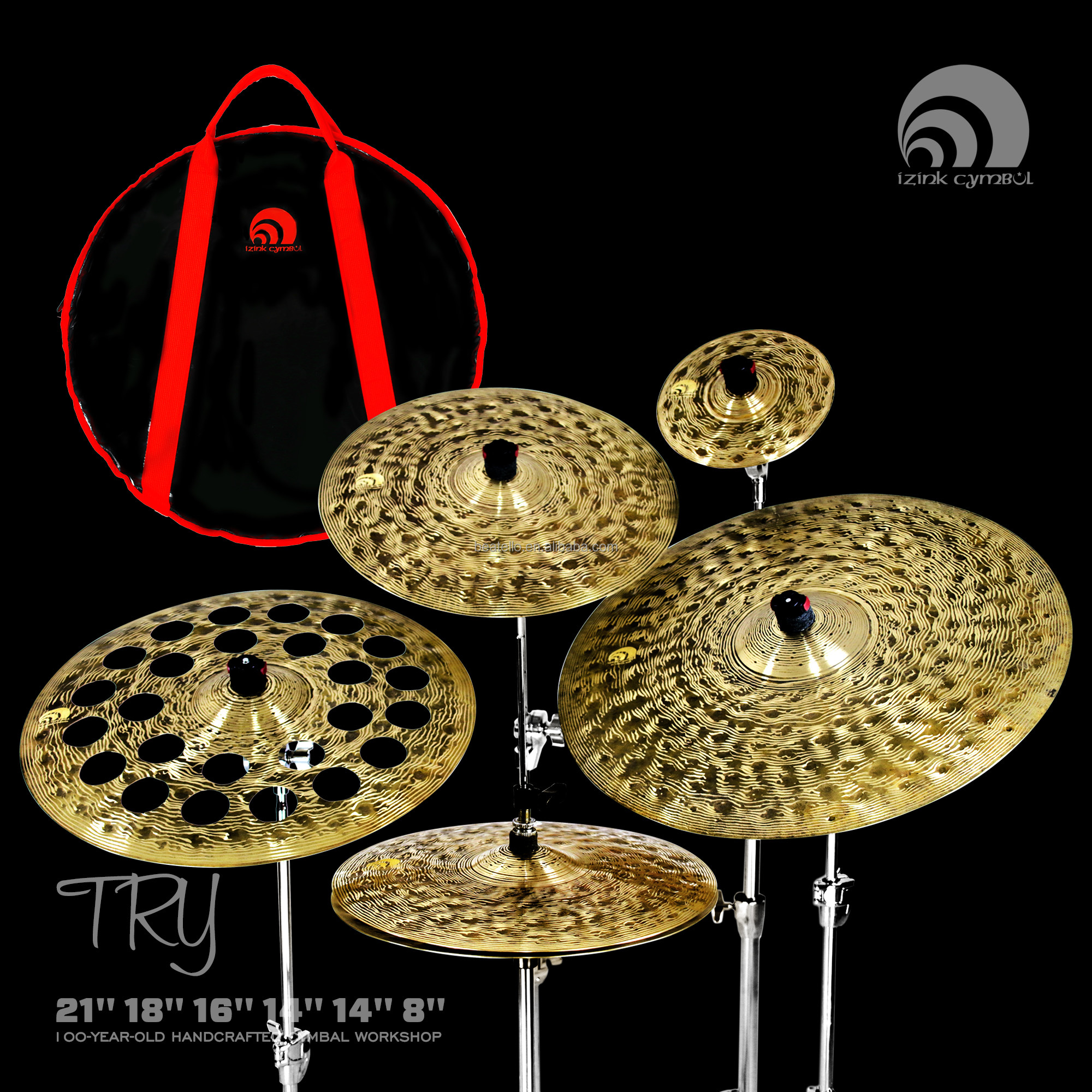 Musical Instrument Kit - Beatello IZINK Hand-made Cymbal Kit 6