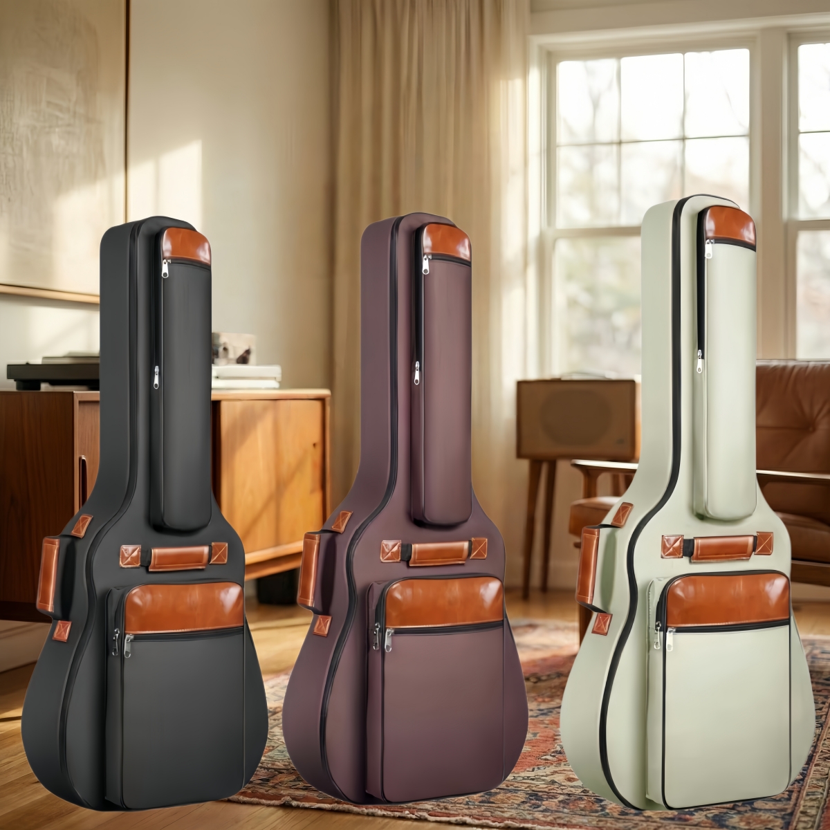 Musical Instrument Band - Miwayer Waterproof Acoustic Guitar Bag, 41