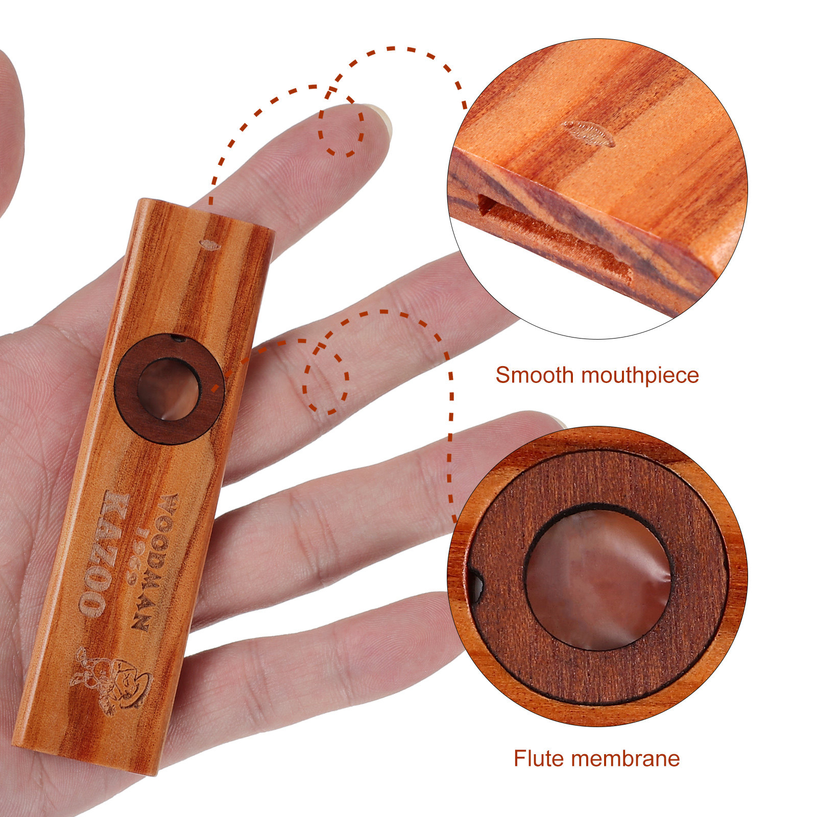 1Set Wood Kazoo Musical Instru - Musical Instrument Ukulele incelemesi ve fiyatı