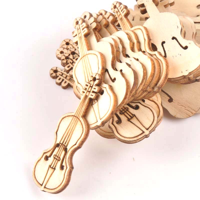 15Pcs 55x20mm Natrual Violin W - Musical Instrument Cello incelemesi ve fiyatı