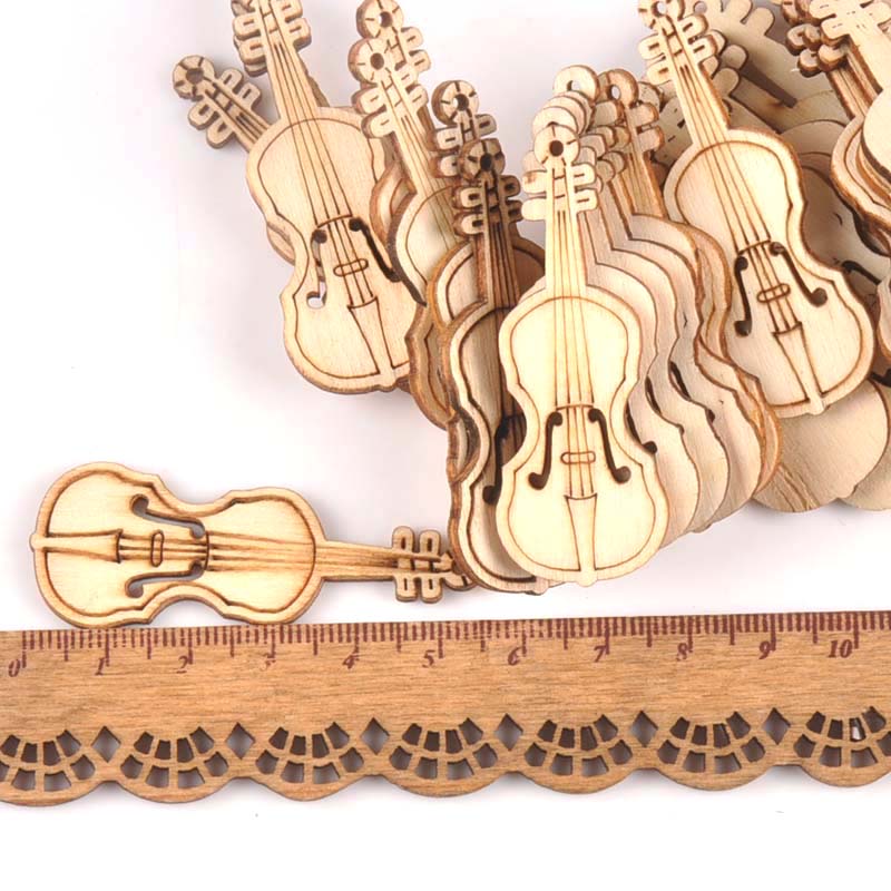 15Pcs 55x20mm Natrual Violin W - Musical Instrument Cello incelemesi ve fiyatı