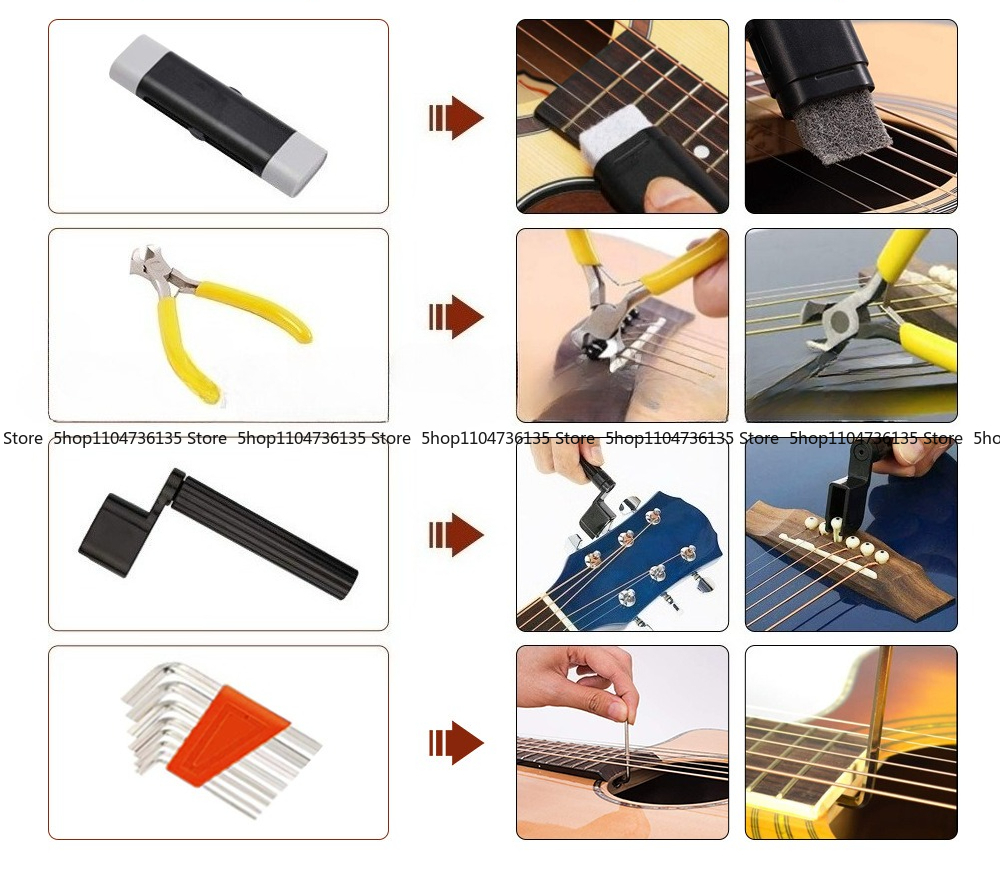 Guitar Kit Set, Musical Instru - Musical Instrument Kit incelemesi ve fiyatı