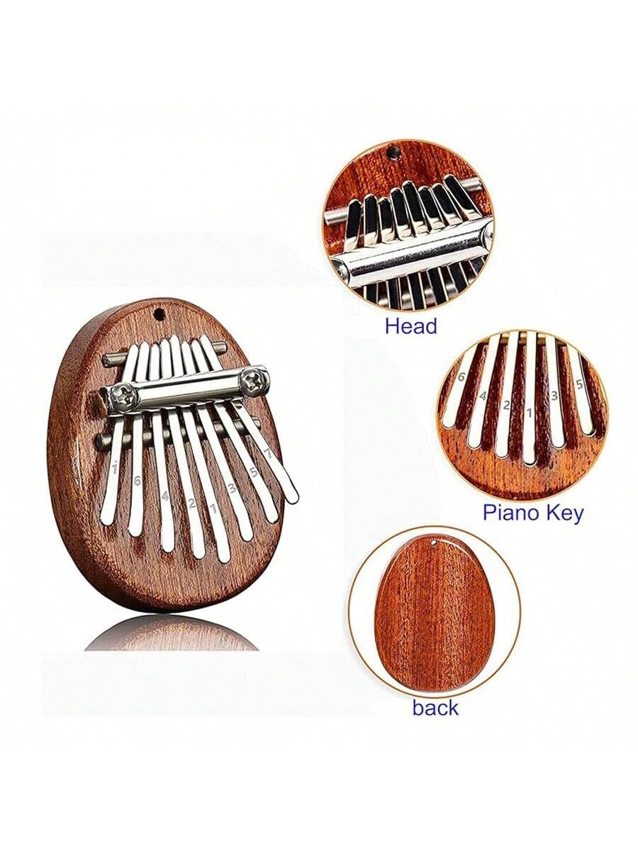 1pc 8 Key Kalimba exquisite Fi - Musical Instrument African incelemesi ve fiyatı