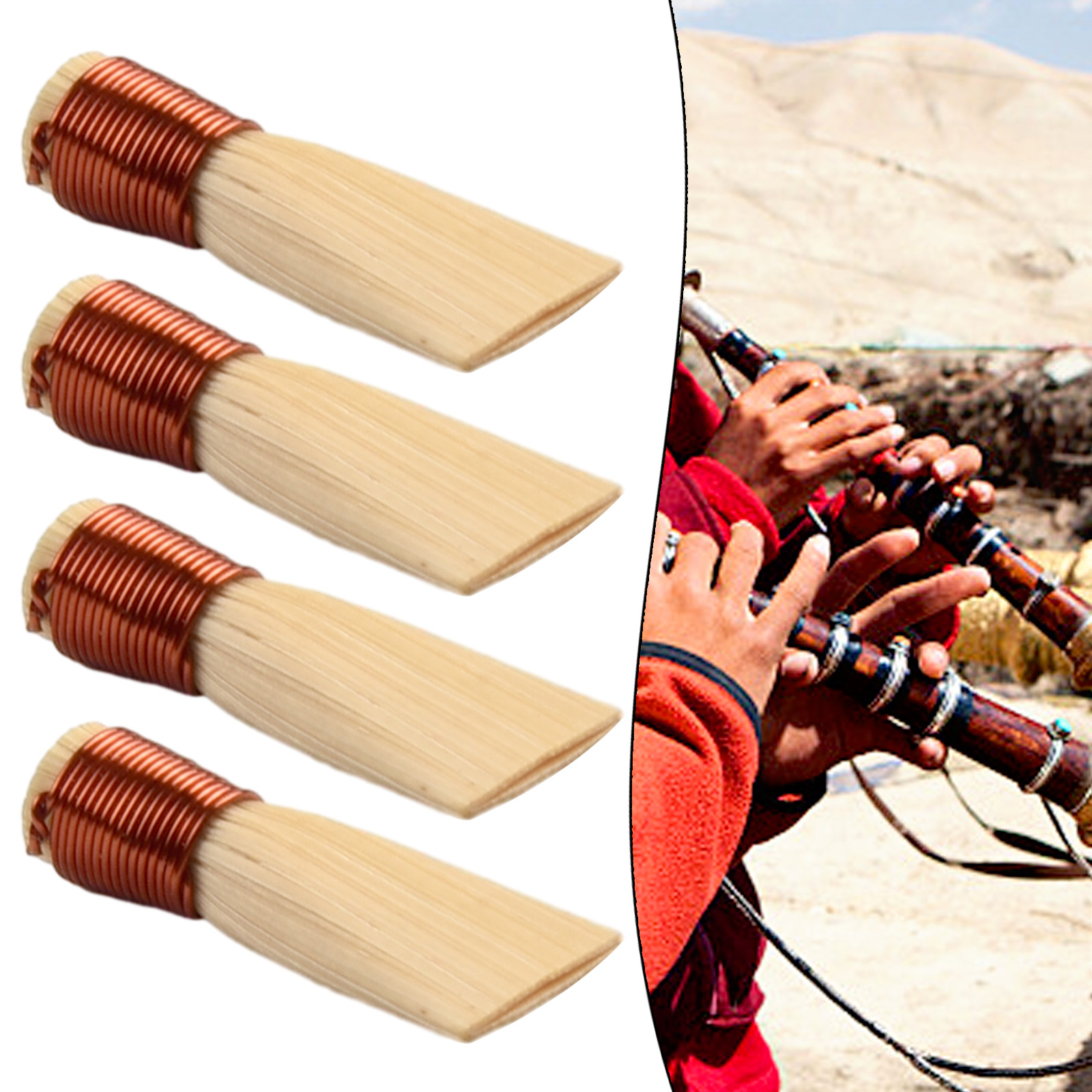 Set of 4 Suona Reed Whistles M - Musical Instrument Reed incelemesi ve fiyatı