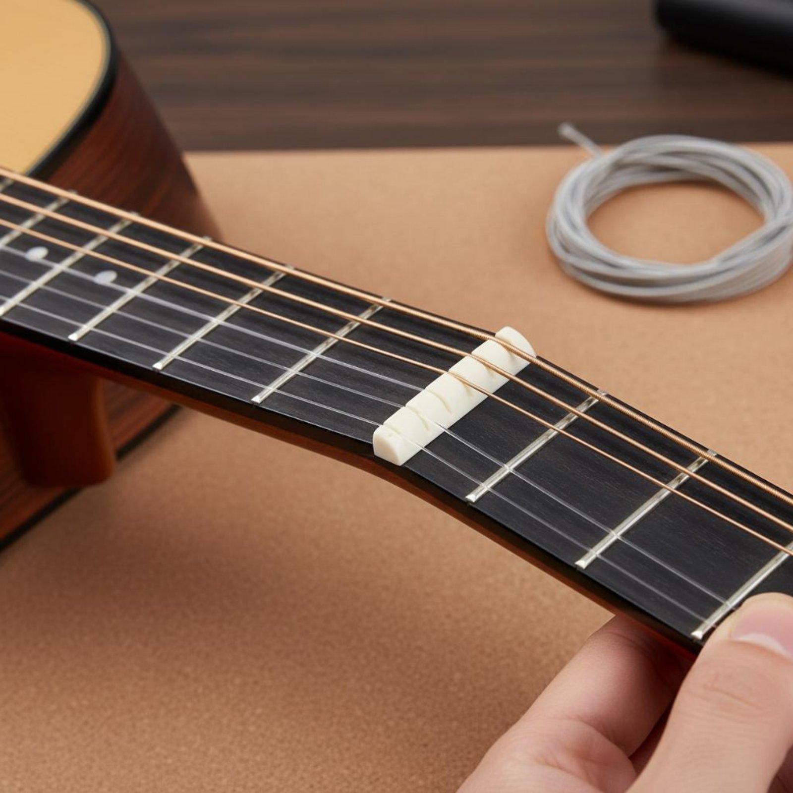Guitar Nut and Saddle Set Easy - Musical Instruments Easy incelemesi ve fiyatı
