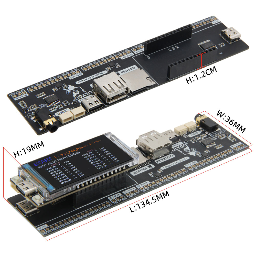 T-Display-S3 MIDI Shield Devel - Musical Instrument Digital Interface (Midi) incelemesi ve fiyatı