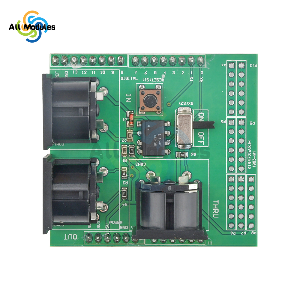 SparkFun MIDI Shield Musical B - Musical Instrument Digital Interface (Midi) incelemesi ve fiyatı