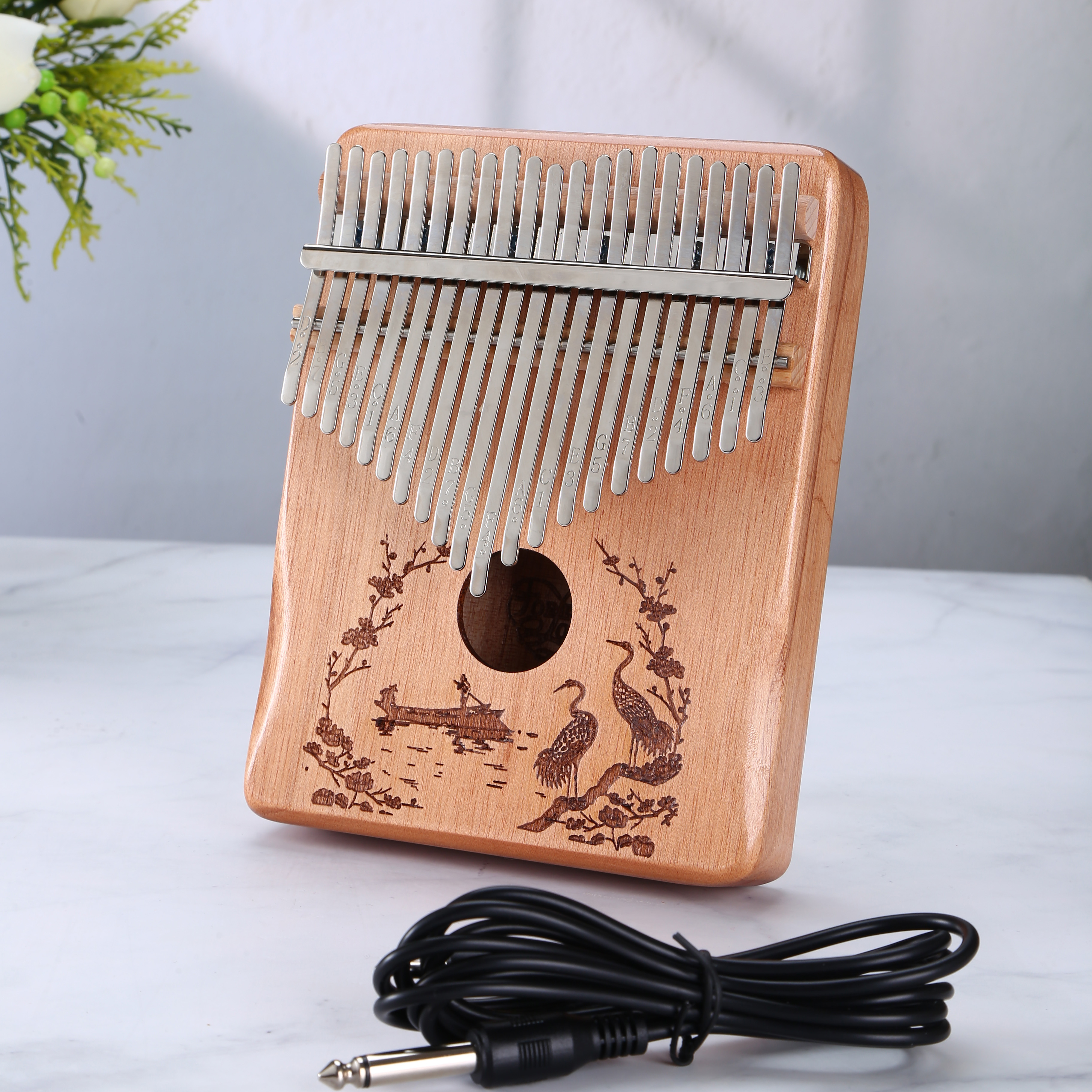 Thumb Piano Finger Electric Bo - Musical Instrument African incelemesi ve fiyatı