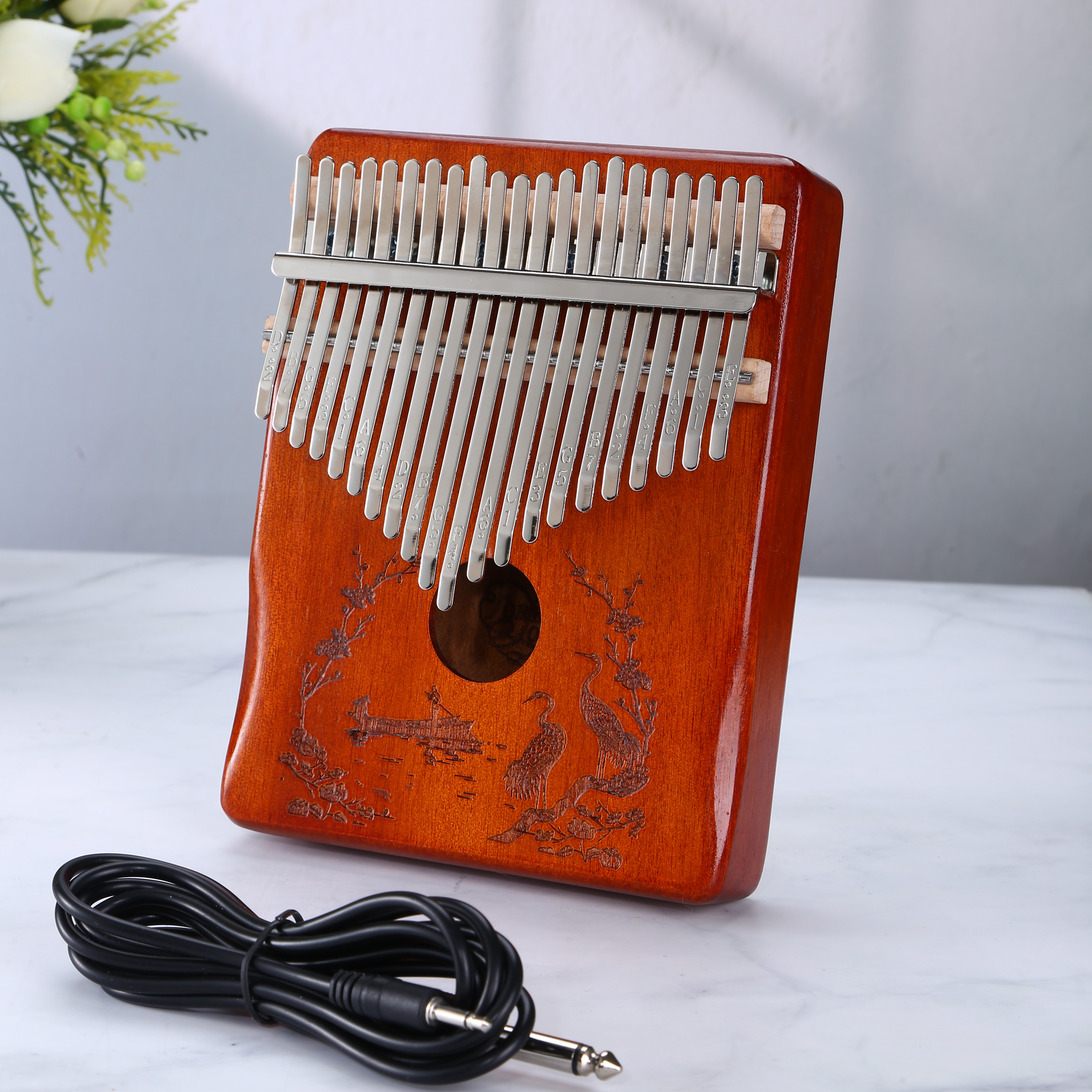 Thumb Piano Finger Electric Bo - Musical Instrument African incelemesi ve fiyatı