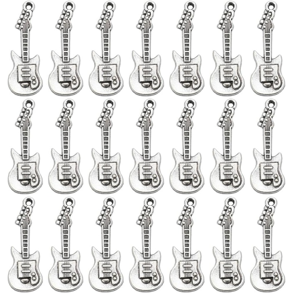 1 Box 50Pcs Vintage Guitar Cha - Musical Instrument Kit incelemesi ve fiyatı