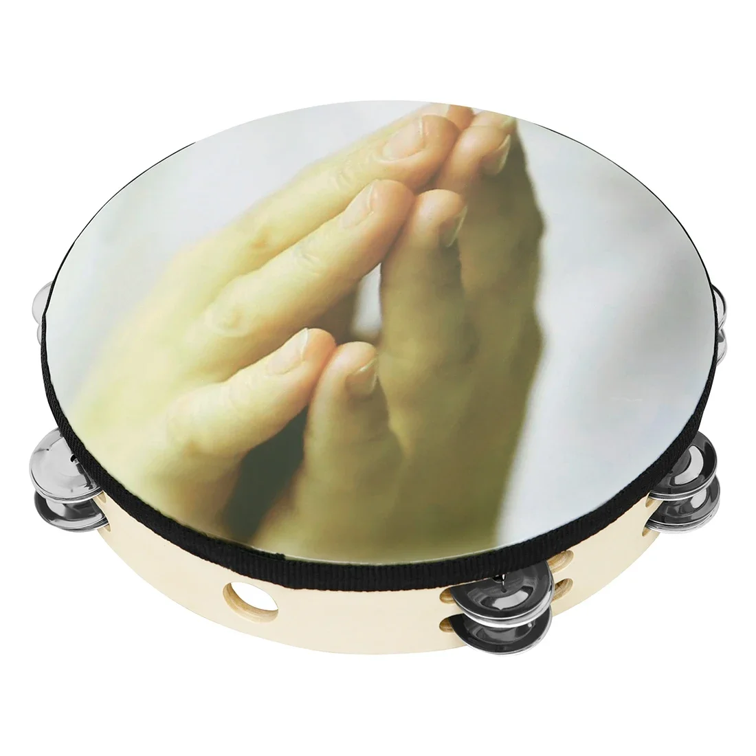 10 Inch Tambourine Wooden Tamb - Tambourine Hand Drum incelemesi ve fiyatı