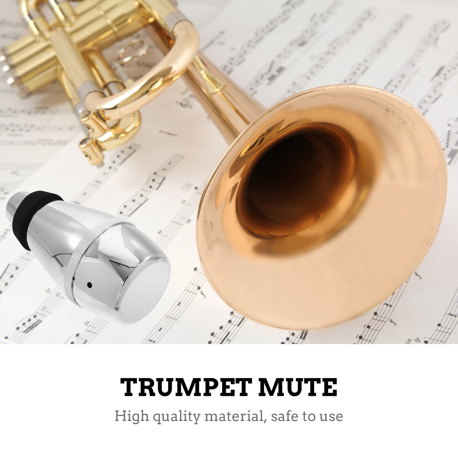 1Pcs Trumpet Mute ABS Material - Musical Instrument Trumpet incelemesi ve fiyatı