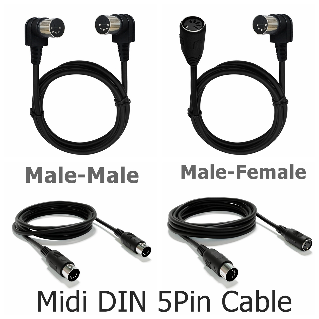 MIDI DIN 5PIN Male to Male Cab - Musical Instrument Digital Interface (Midi) incelemesi ve fiyatı