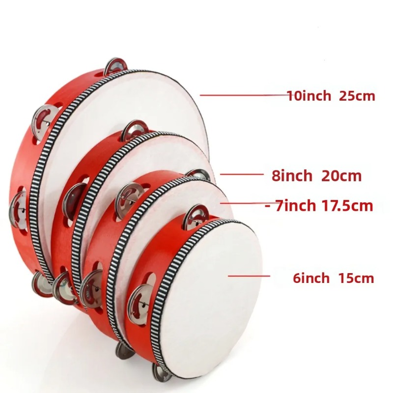 4/6/8/10 Inch Hand Held Drum M - Tambourine Hand Drum incelemesi ve fiyatı