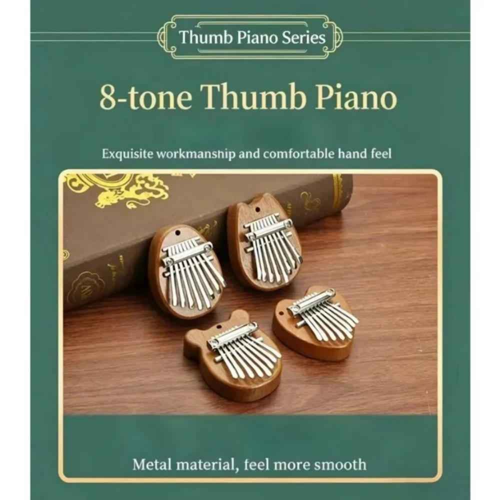 Solid wood 8-tone mini thumb p - Musical Instrument African incelemesi ve fiyatı