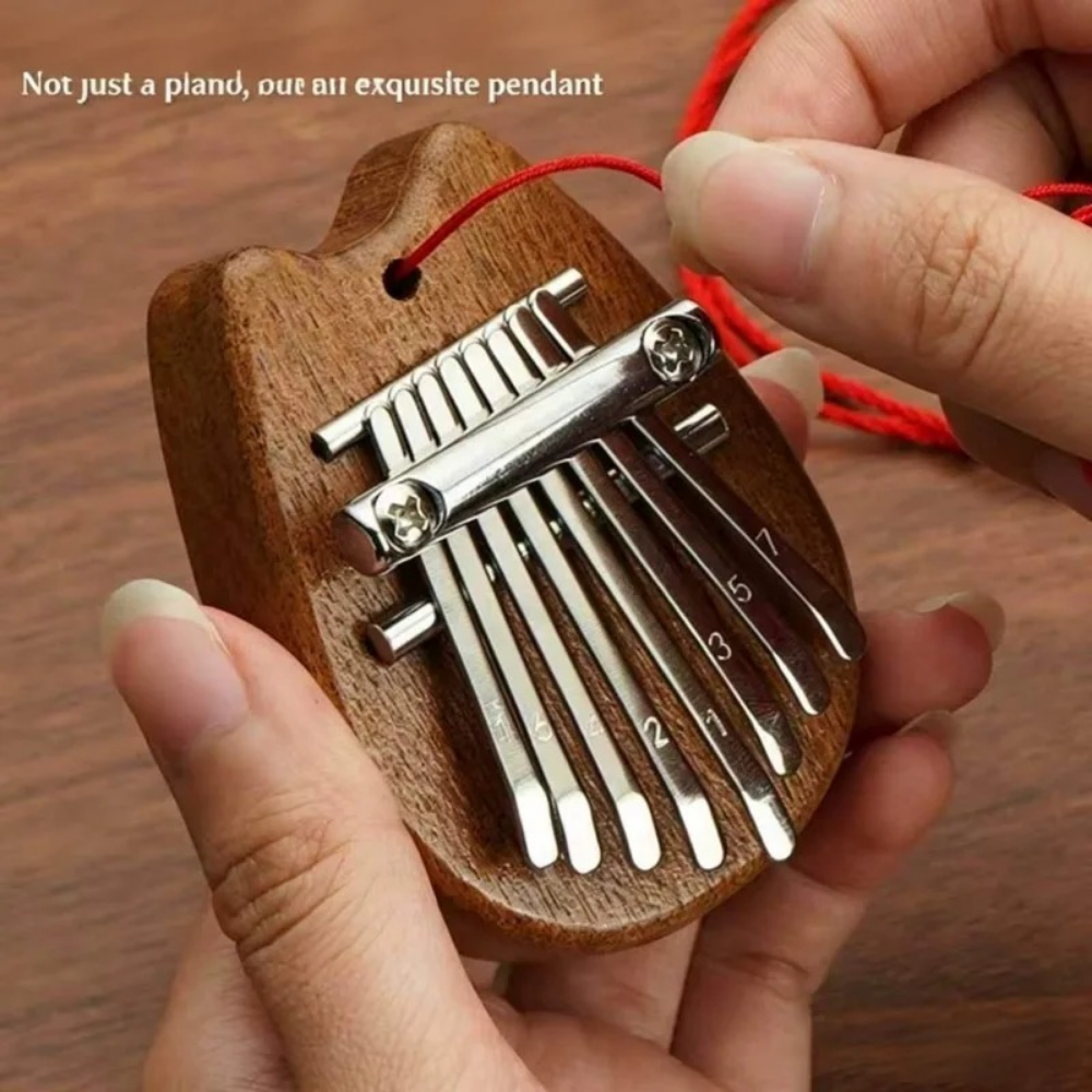Solid wood 8-tone mini thumb p - Musical Instrument African incelemesi ve fiyatı