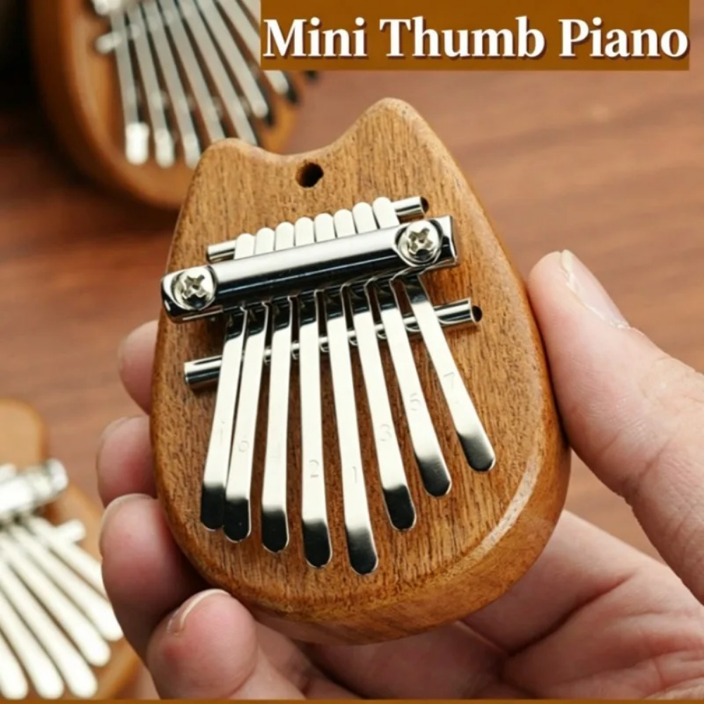 Solid wood 8-tone mini thumb p - Musical Instrument African incelemesi ve fiyatı