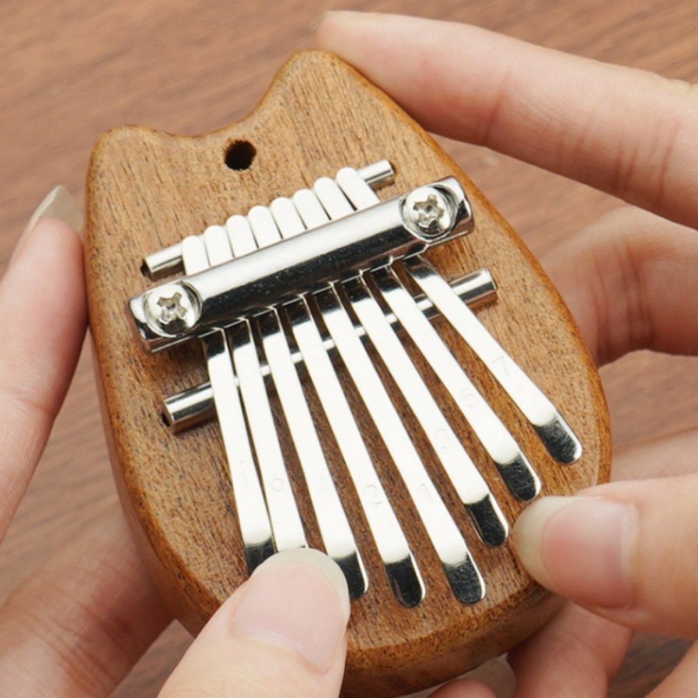 Solid wood 8-tone mini thumb p - Musical Instrument African incelemesi ve fiyatı