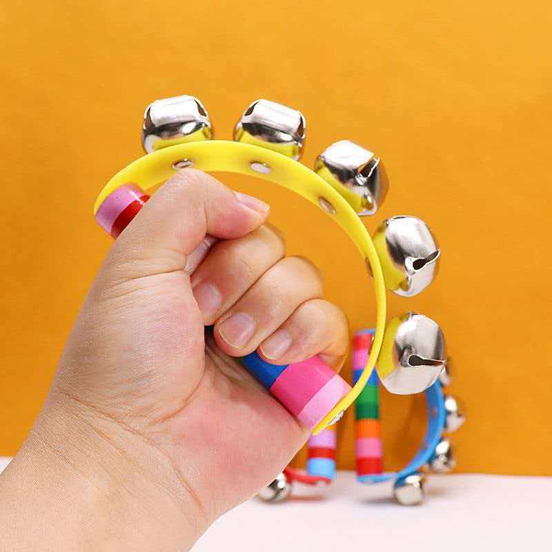 Rainbow Hand Jingle Bells Wood - A Musical Instrument You Shake incelemesi ve fiyatı