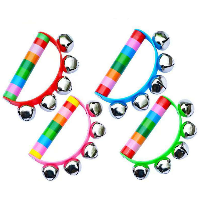 Rainbow Hand Jingle Bells Wood - A Musical Instrument You Shake incelemesi ve fiyatı