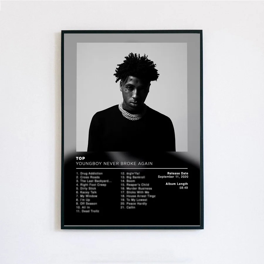 Poster Prints YoungBoy Never B - Musical Instrument Painting incelemesi ve fiyatı