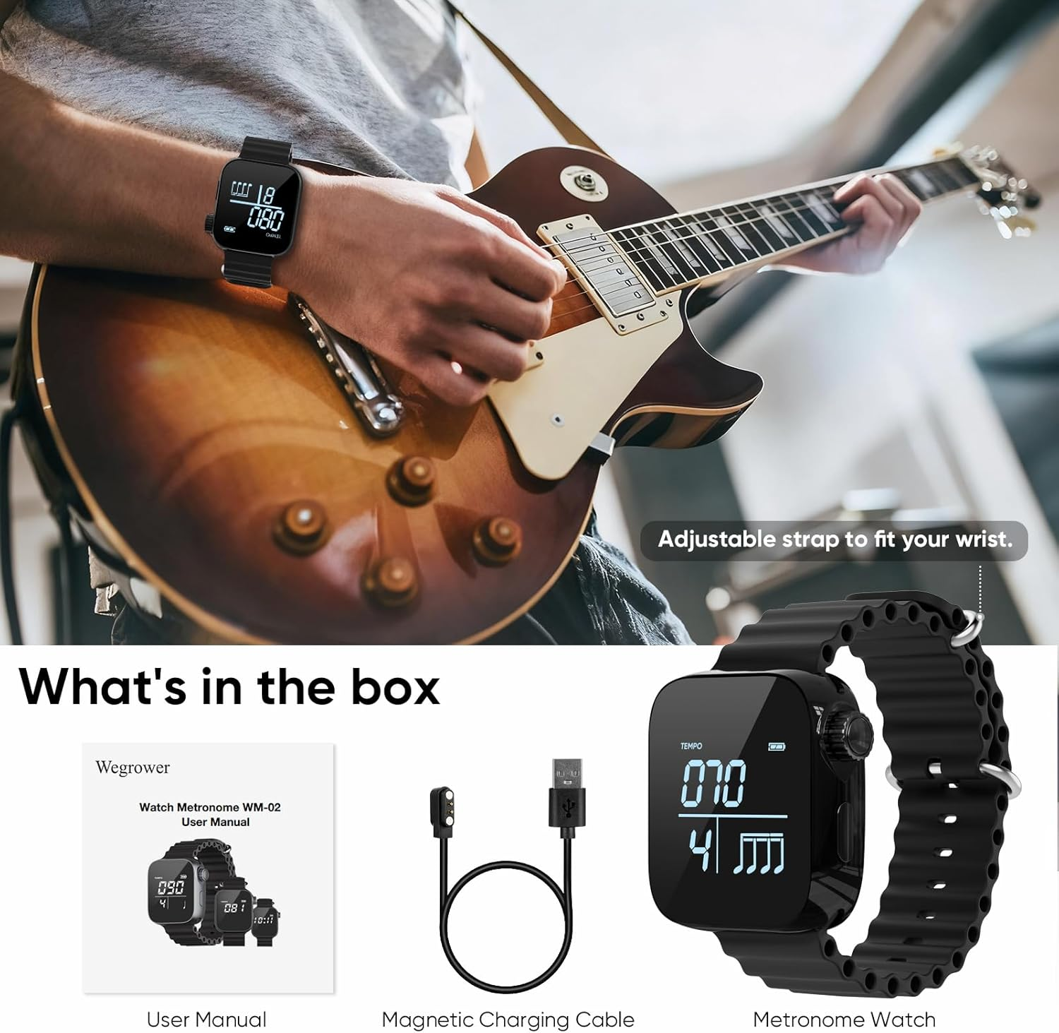 Wearable Vibrating Metronome 4 - Musical Instrument All incelemesi ve fiyatı