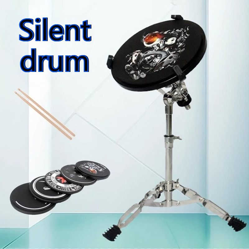 12 Inches Silent Drum Silicone - Musical Instrument Kit incelemesi ve fiyatı
