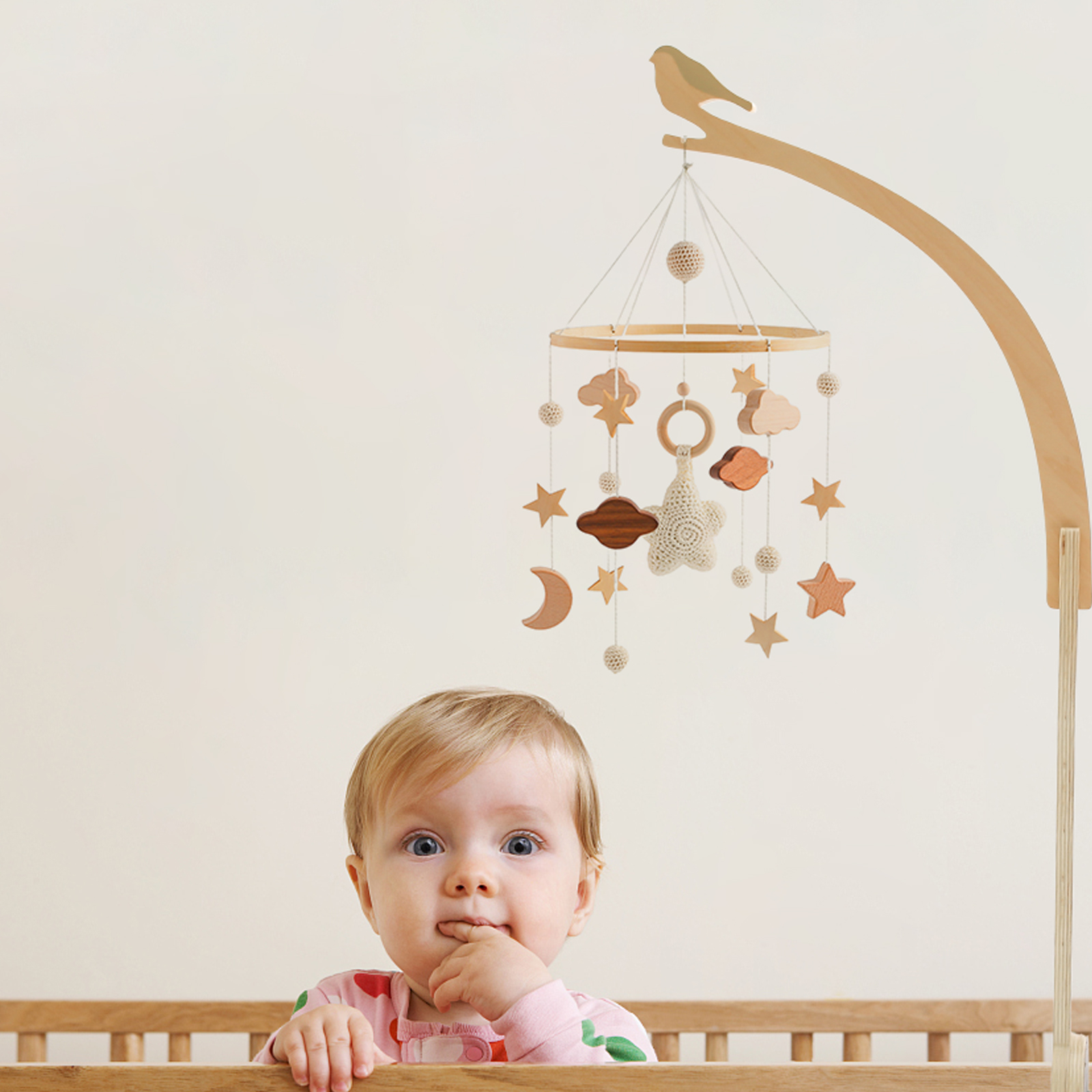 Baby Wooden Little Birdie Bed  - Musical Instrument Painting incelemesi ve fiyatı
