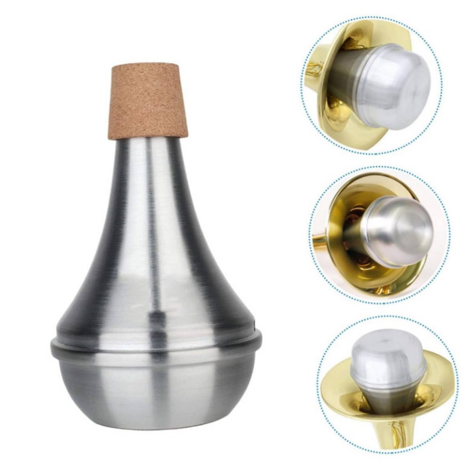 Aluminum Trumpet Mute Cork Pro - Musical Instrument Trumpet incelemesi ve fiyatı