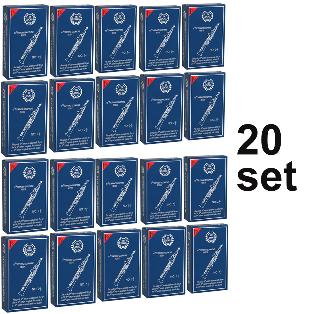 10/20Set 2.5 Soprano/Alto/Teno - Musical Instrument Reed incelemesi ve fiyatı