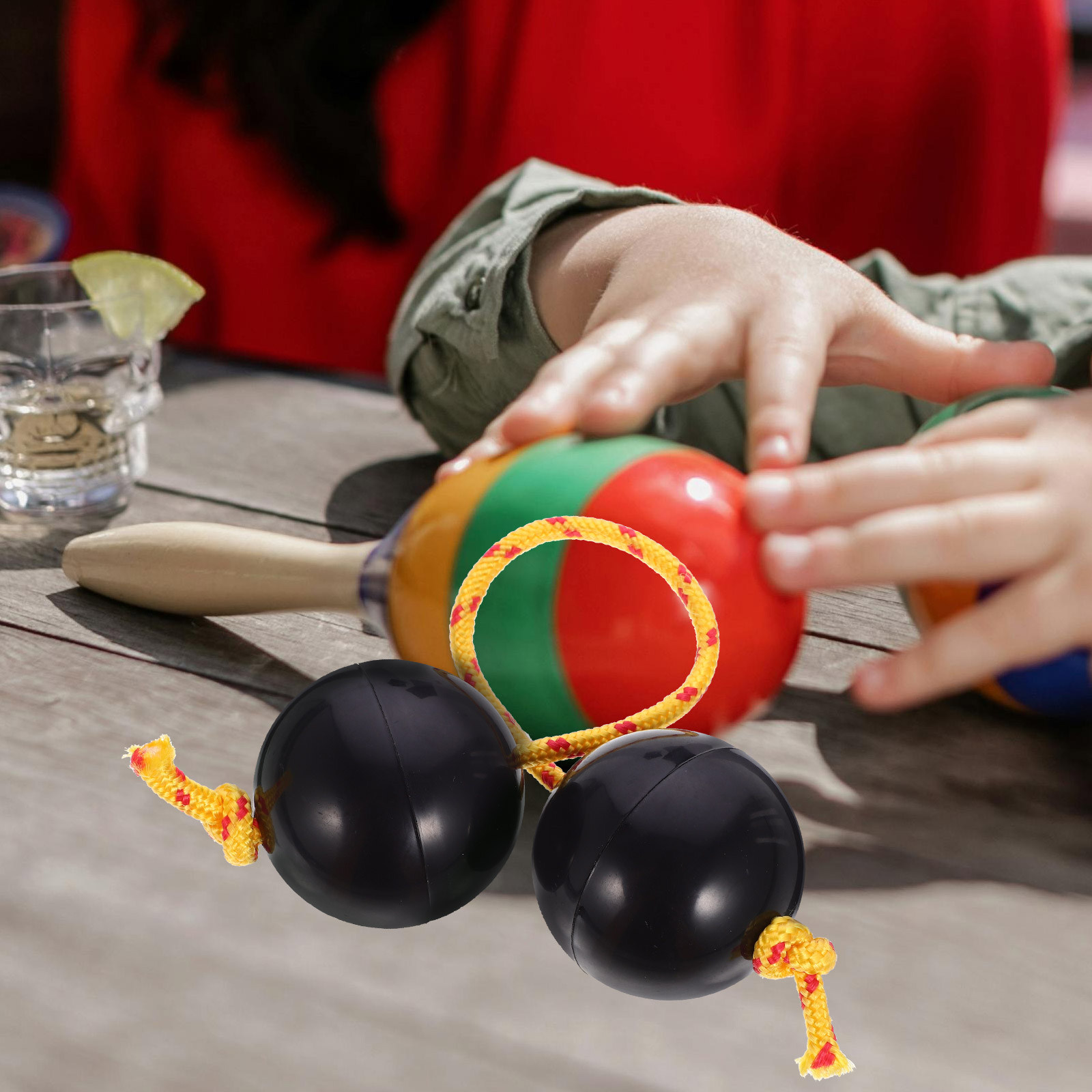 2Pairs African Shaking Ball In - A Musical Instrument You Shake incelemesi ve fiyatı