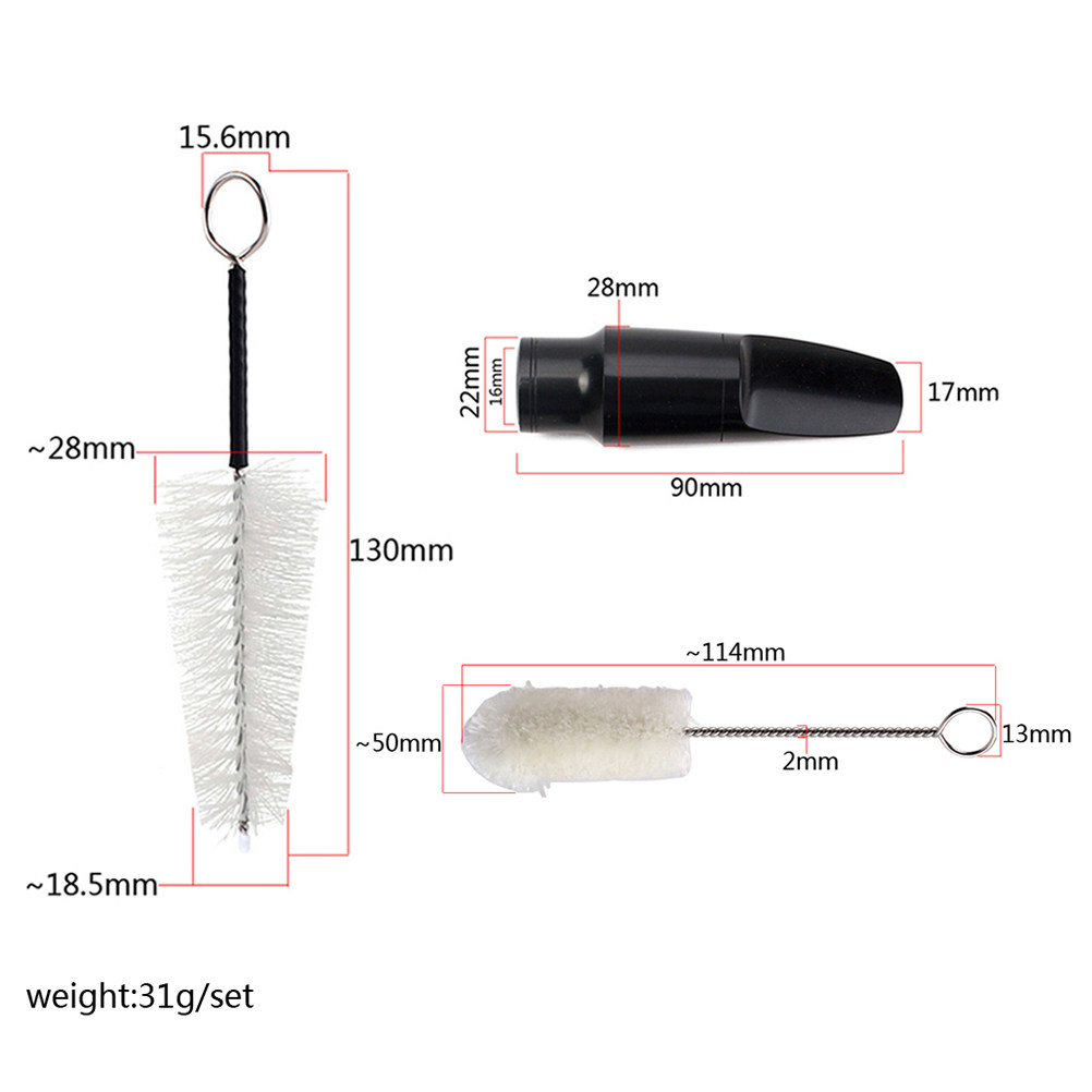 2Pcs Saxophone Mouthpiece Clea - Musical Instrument You Blow incelemesi ve fiyatı