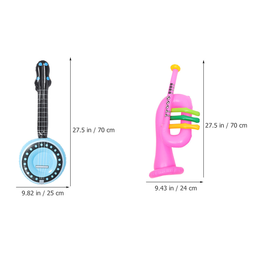 4 Pcs Inflatable Musical Instr - Musical Instrument You Blow incelemesi ve fiyatı