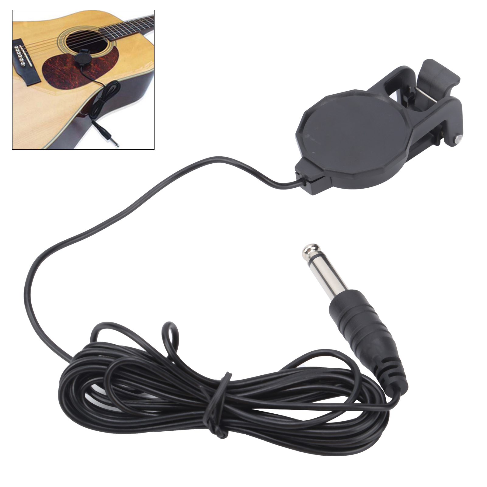 Clip-On Pickup Microphone Piez - Musical Instrument Ukulele incelemesi ve fiyatı