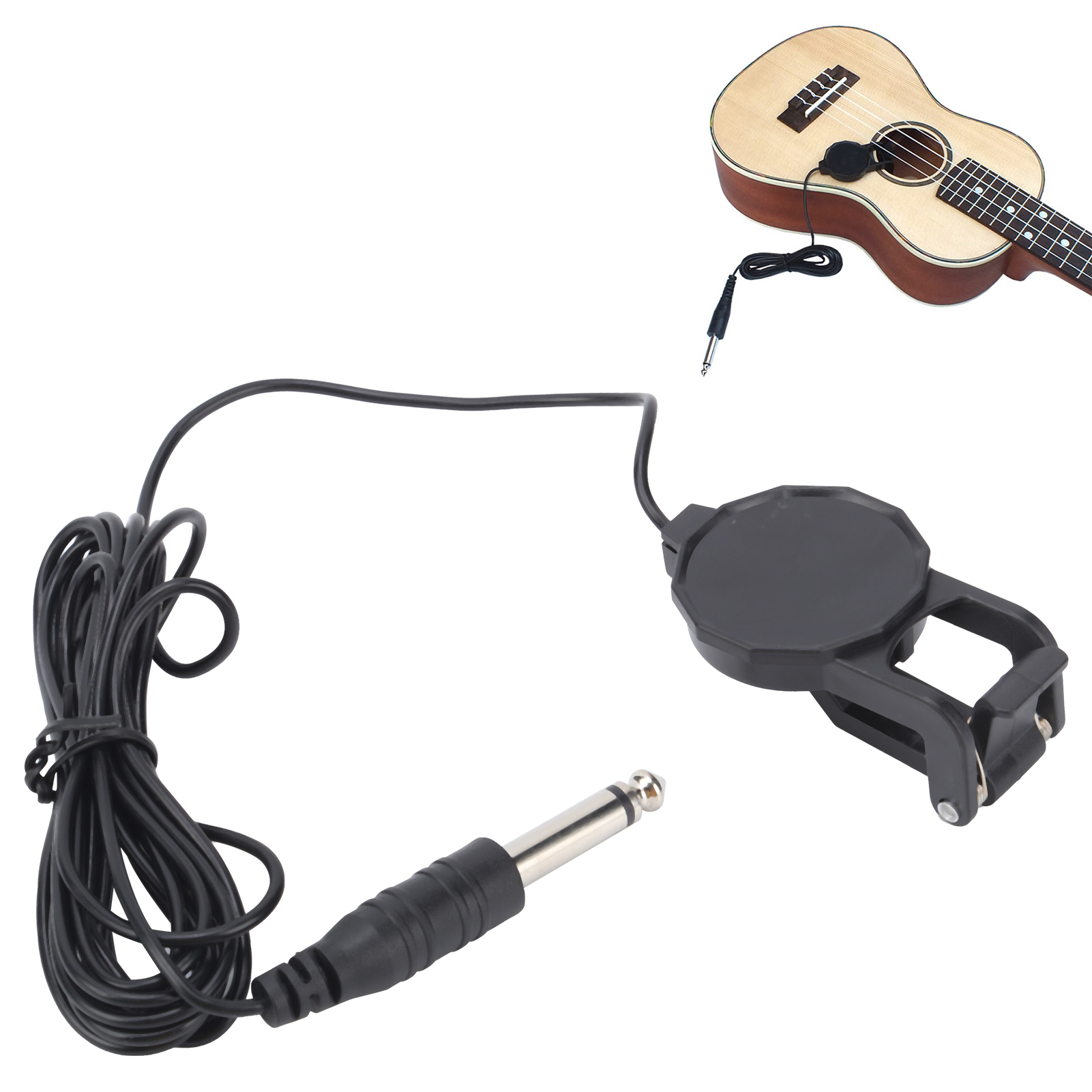 Clip-On Pickup Microphone Piez - Musical Instrument Ukulele incelemesi ve fiyatı