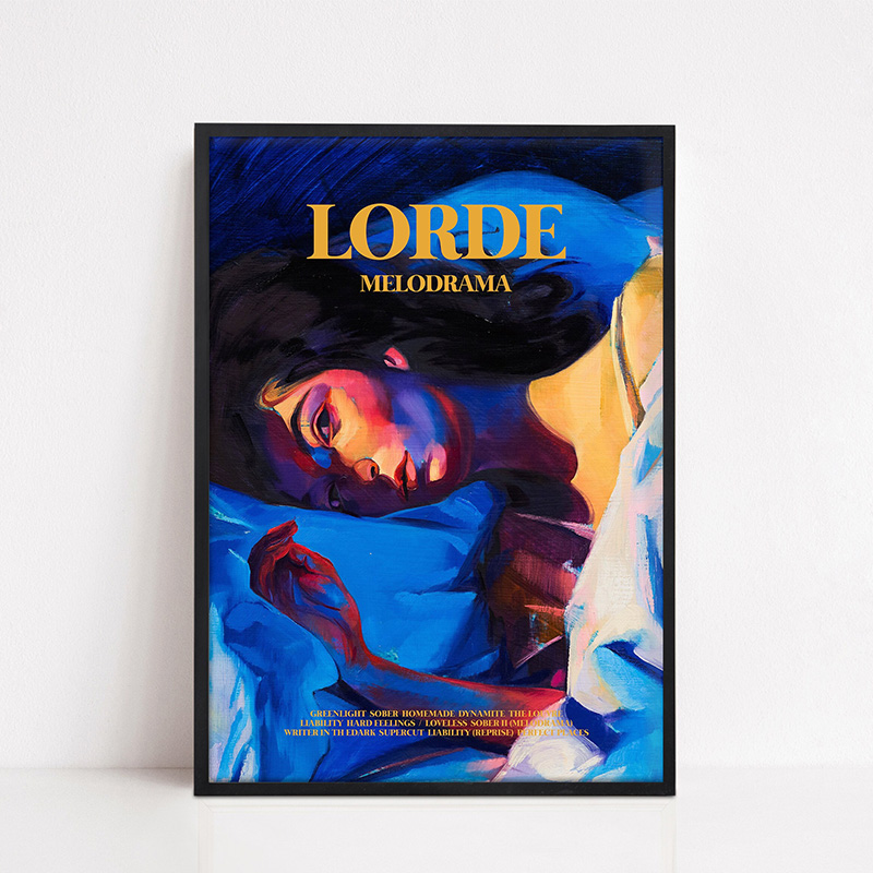 Lorde Melodrama/Solar Power To - Musical Instrument Painting incelemesi ve fiyatı