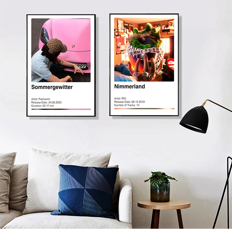 Music Album Covers Canvas Rapp - Musical Instrument Painting incelemesi ve fiyatı