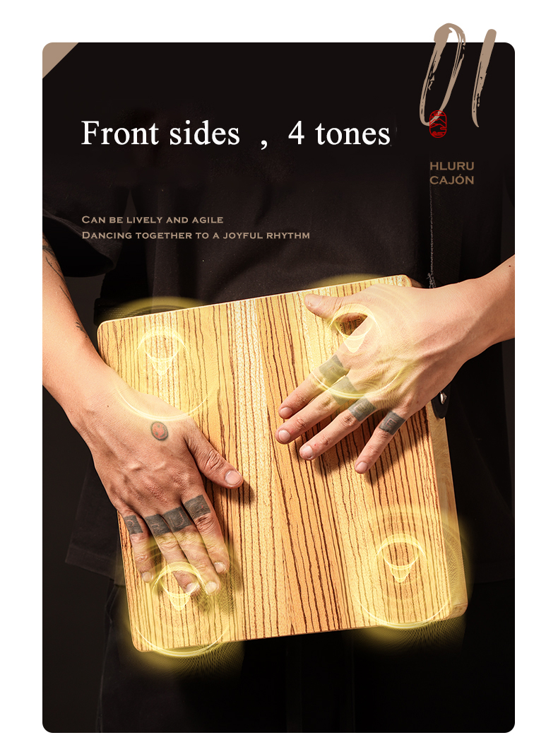 Hluru Cajon Drum for trave, Wo - Musical Instrument All incelemesi ve fiyatı