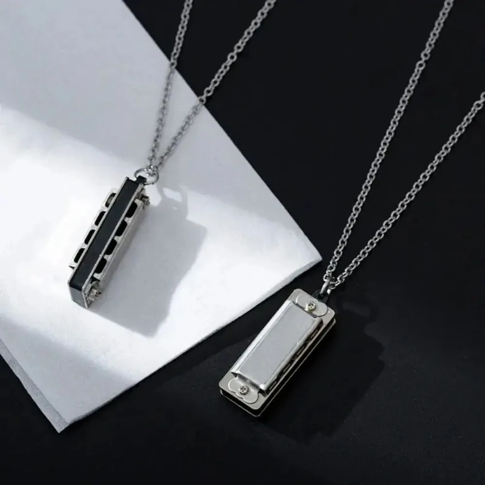 Mini Harmonica Necklace Men an - Musical Instrument You Blow incelemesi ve fiyatı