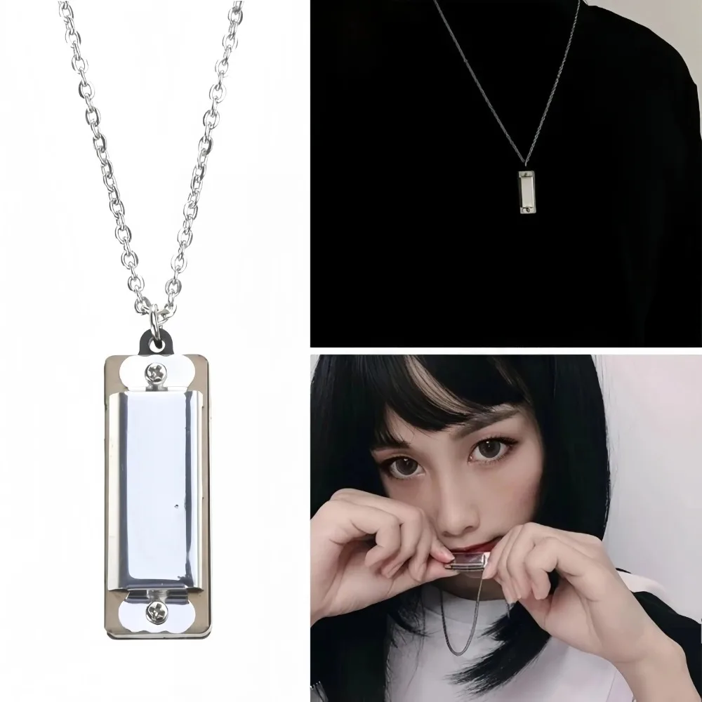 Mini Harmonica Necklace Men an - Musical Instrument You Blow incelemesi ve fiyatı