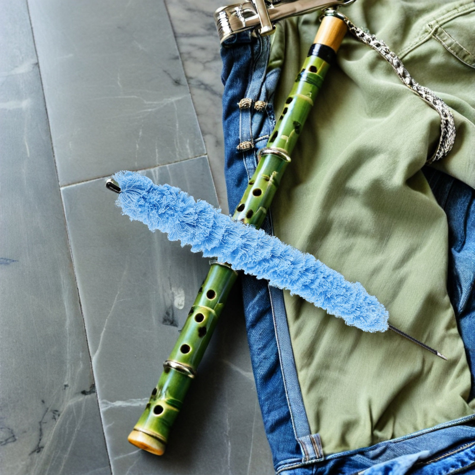Blue Flute Cleaning Brush Reus - Musical Instrument Kit incelemesi ve fiyatı