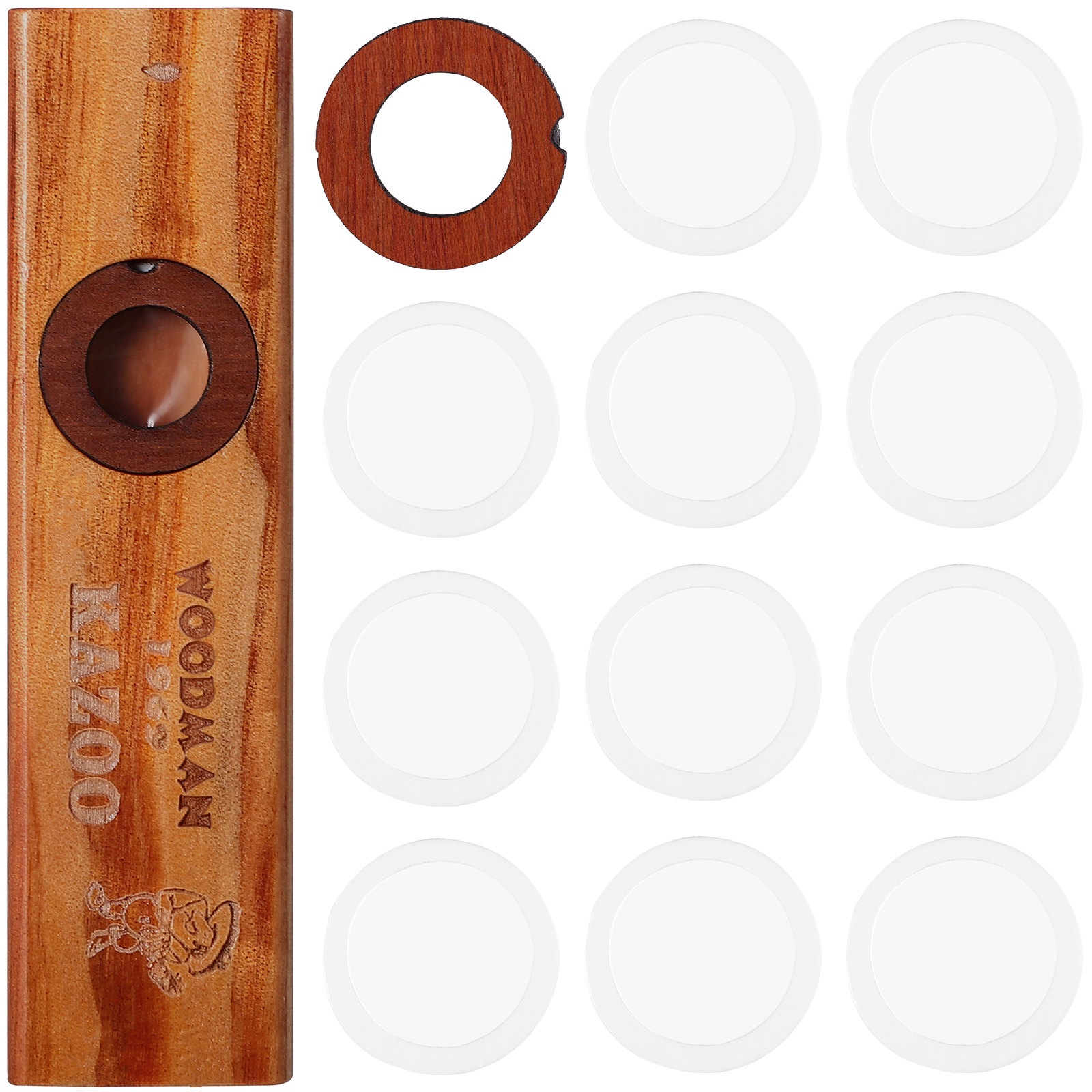 1Set Real Wood Kazoo Beginner  - Musical Instrument Ukulele incelemesi ve fiyatı