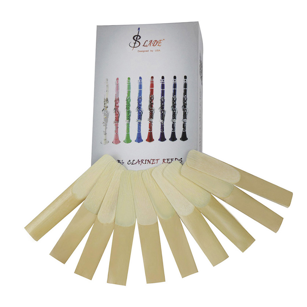 10Pcs/Box Clarinet Reeds Stren - Musical Instrument Reed incelemesi ve fiyatı