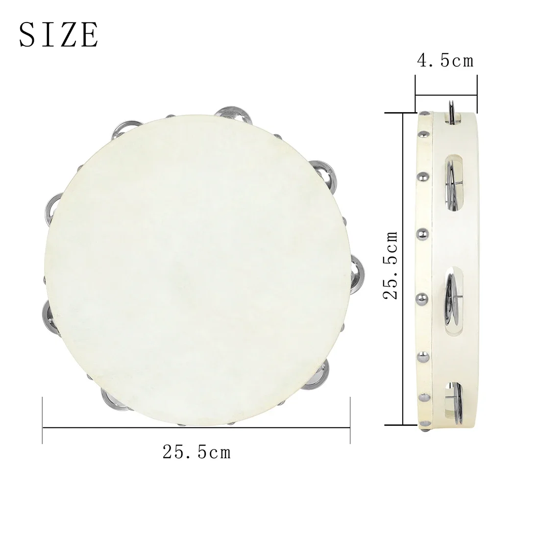 IRIN 10 Inches Tambourine Drum - Tambourine Hand Drum incelemesi ve fiyatı