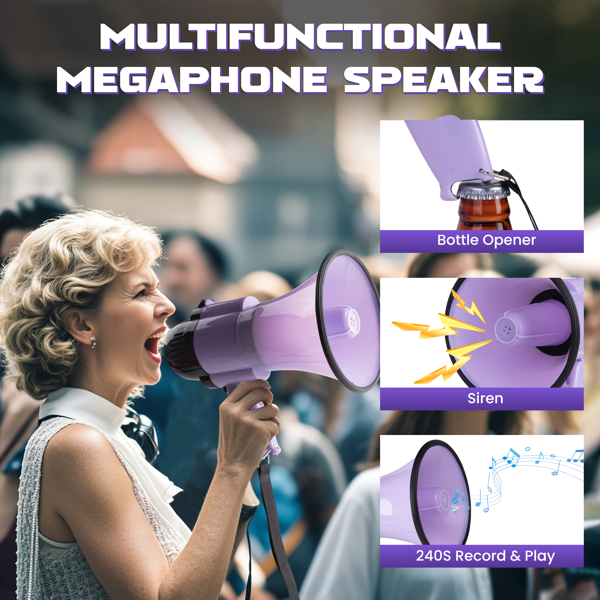30 Watt Power Portable Megapho - Musical Instrument Band incelemesi ve fiyatı
