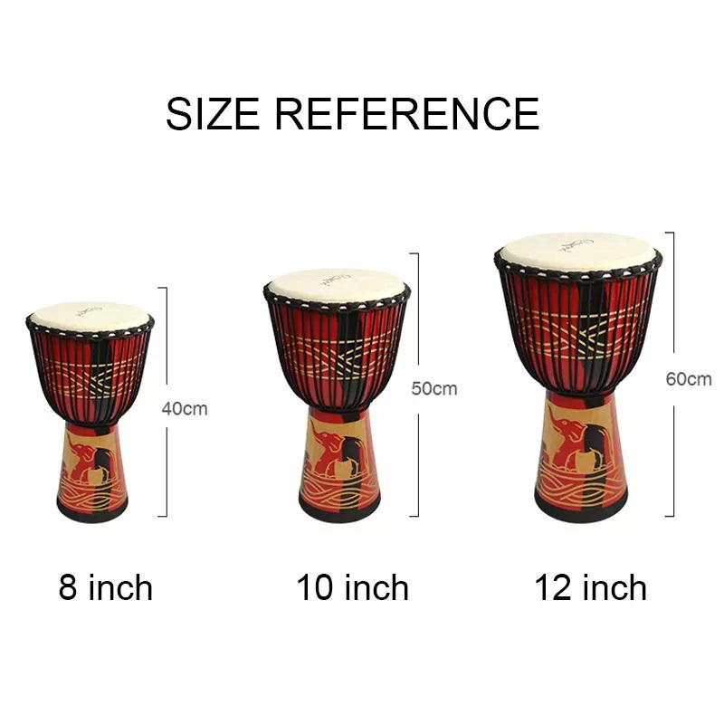 Adult Size12 Inch African Djem - Musical Instrument African incelemesi ve fiyatı
