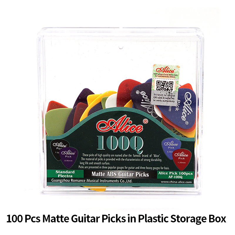 Alice Guitar Picks 100pcs Matt - Acoustic Guitar Dreadnought incelemesi ve fiyatı