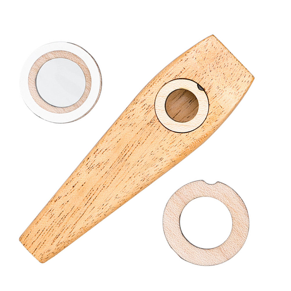 1Set Wooden Kazoo Musical Inst - Musical Instrument All incelemesi ve fiyatı