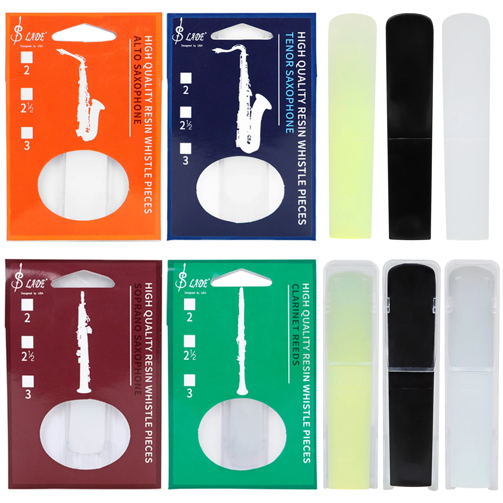 SLADE 2.5 Saxophone Resin Reed - Musical Instrument Reed incelemesi ve fiyatı